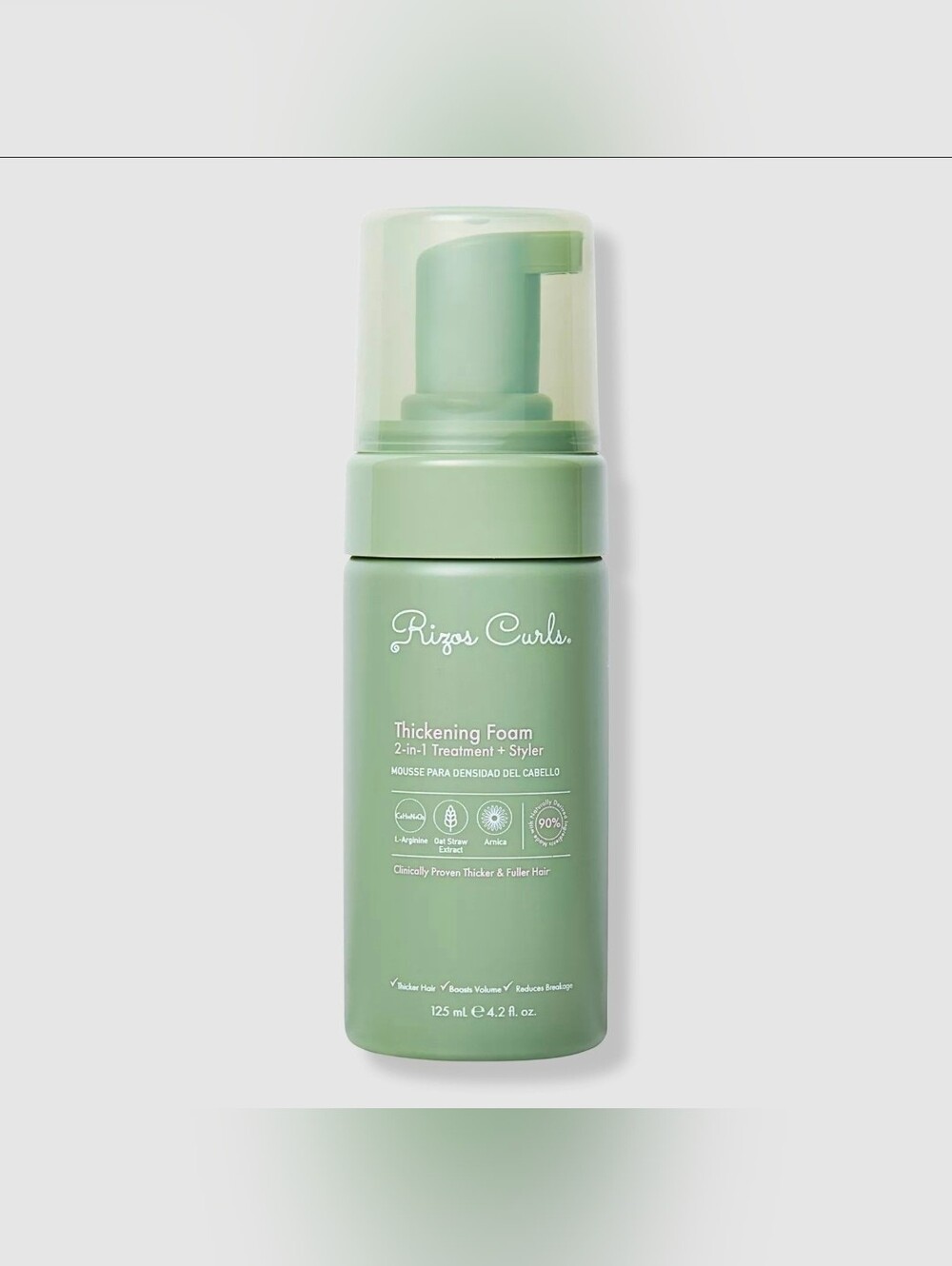 NEW Rizo Curls Thickening Foam: 2-in-1 Treatment + Styler 4.2 fl oz